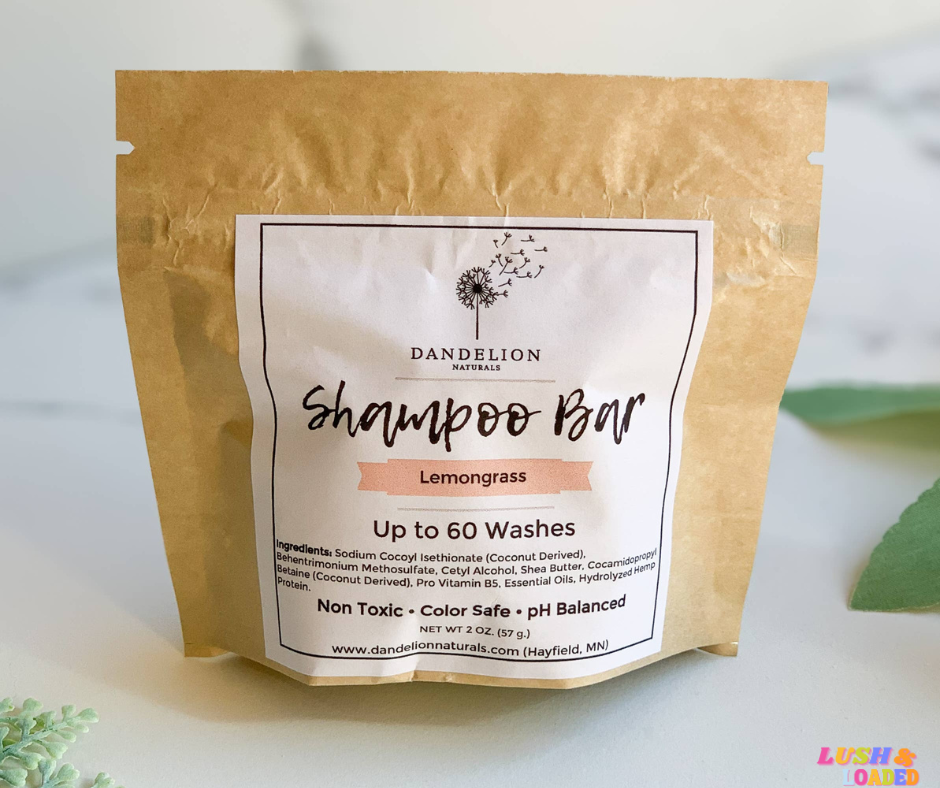 Lemongrass Shampoo Bar