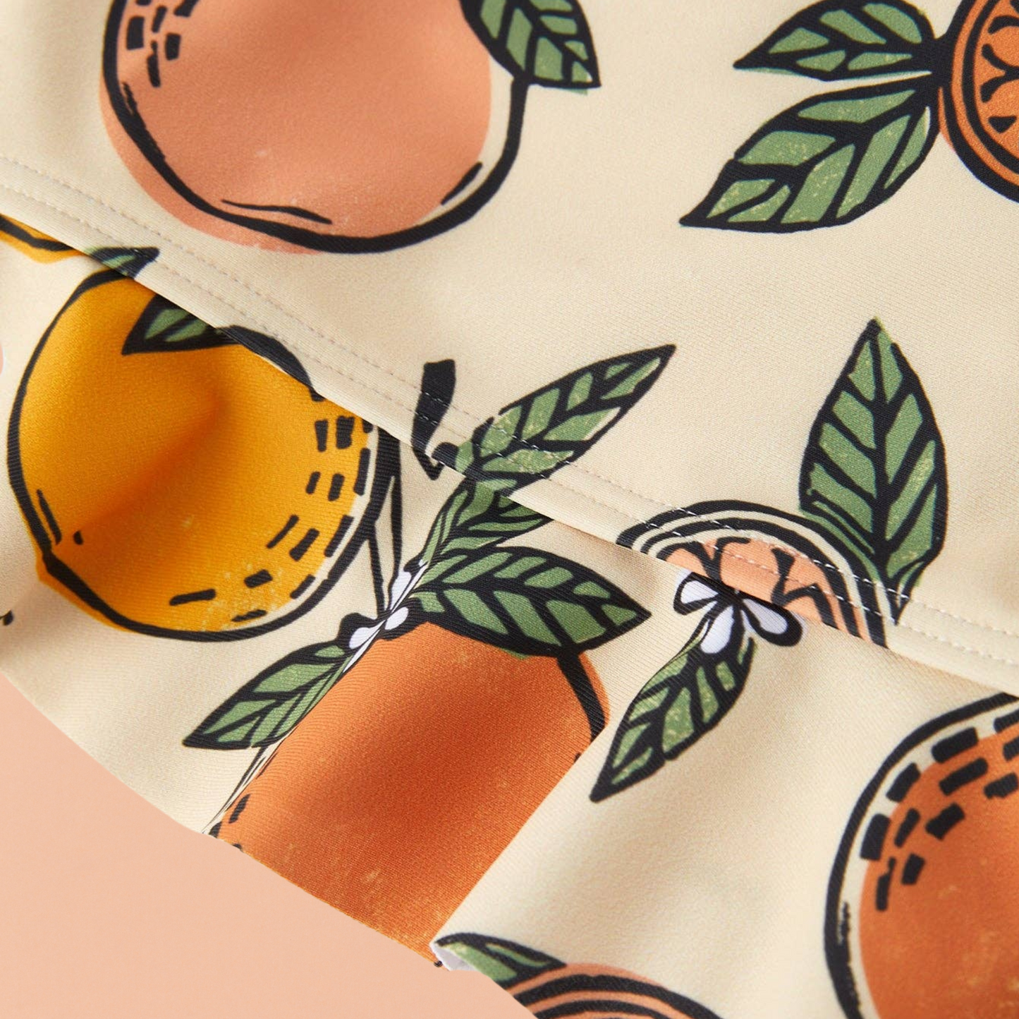 Citrus Splash Girls Two-Piece Swimsuit