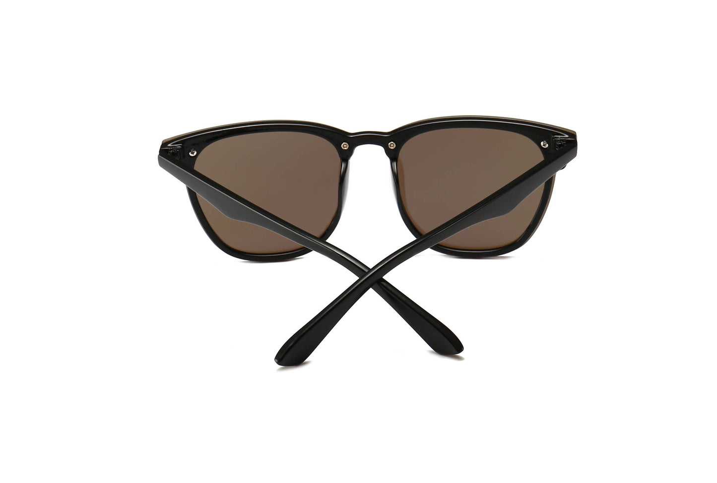 Sleek Rimless Mirrored Sunglasses