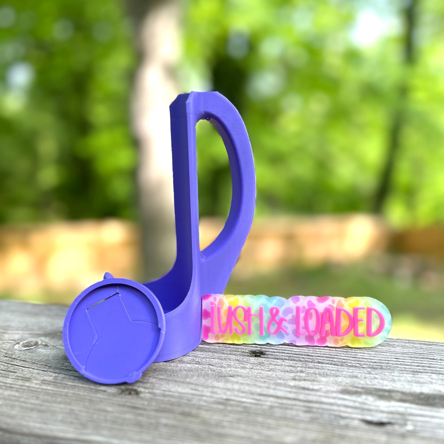 Skinny Can Holder w/ Lid