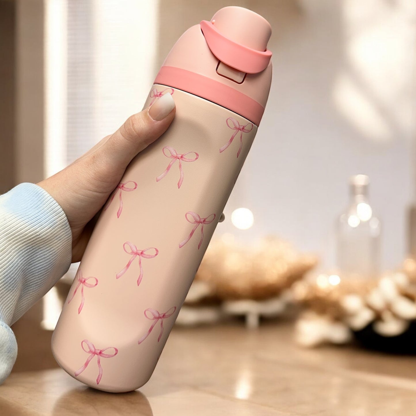 Coquette Bow Pink Tumbler