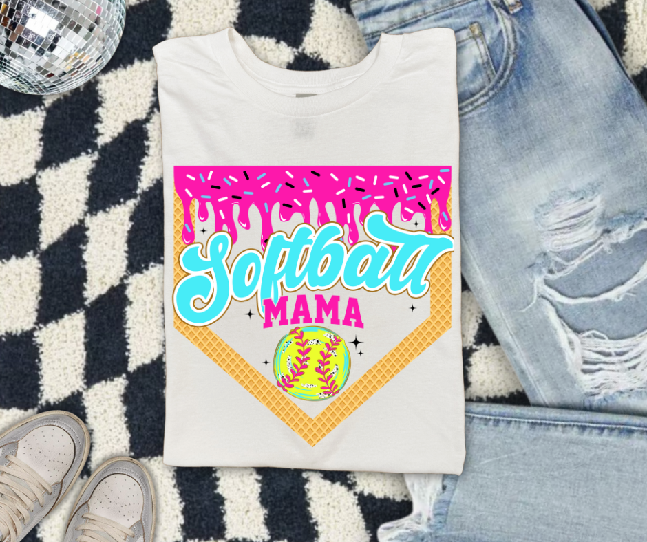 Softball Mama Tee