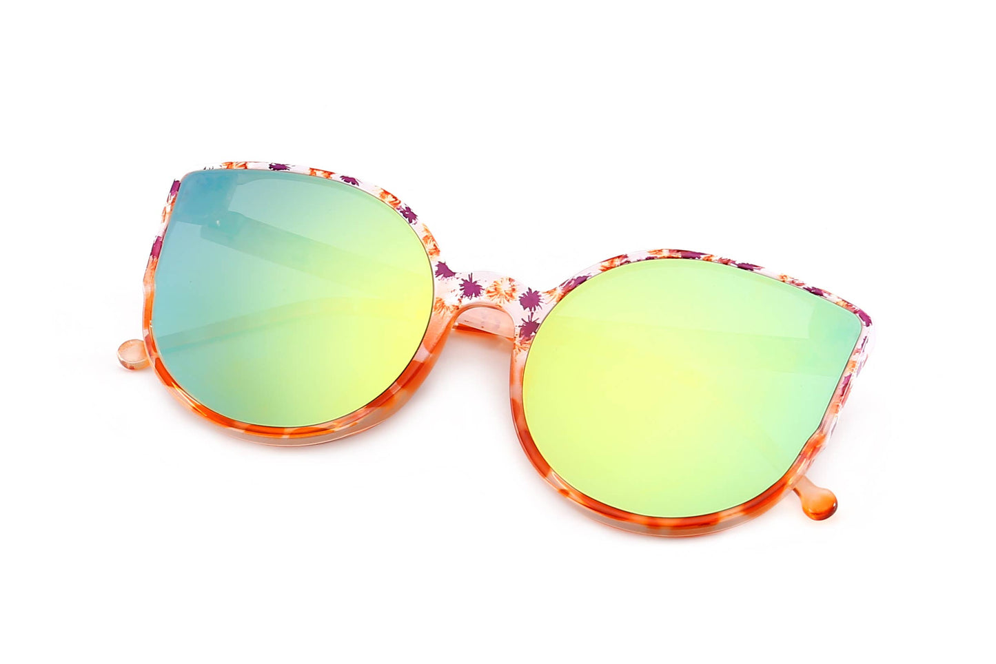 Cat Eye Mirrored Sunglasses