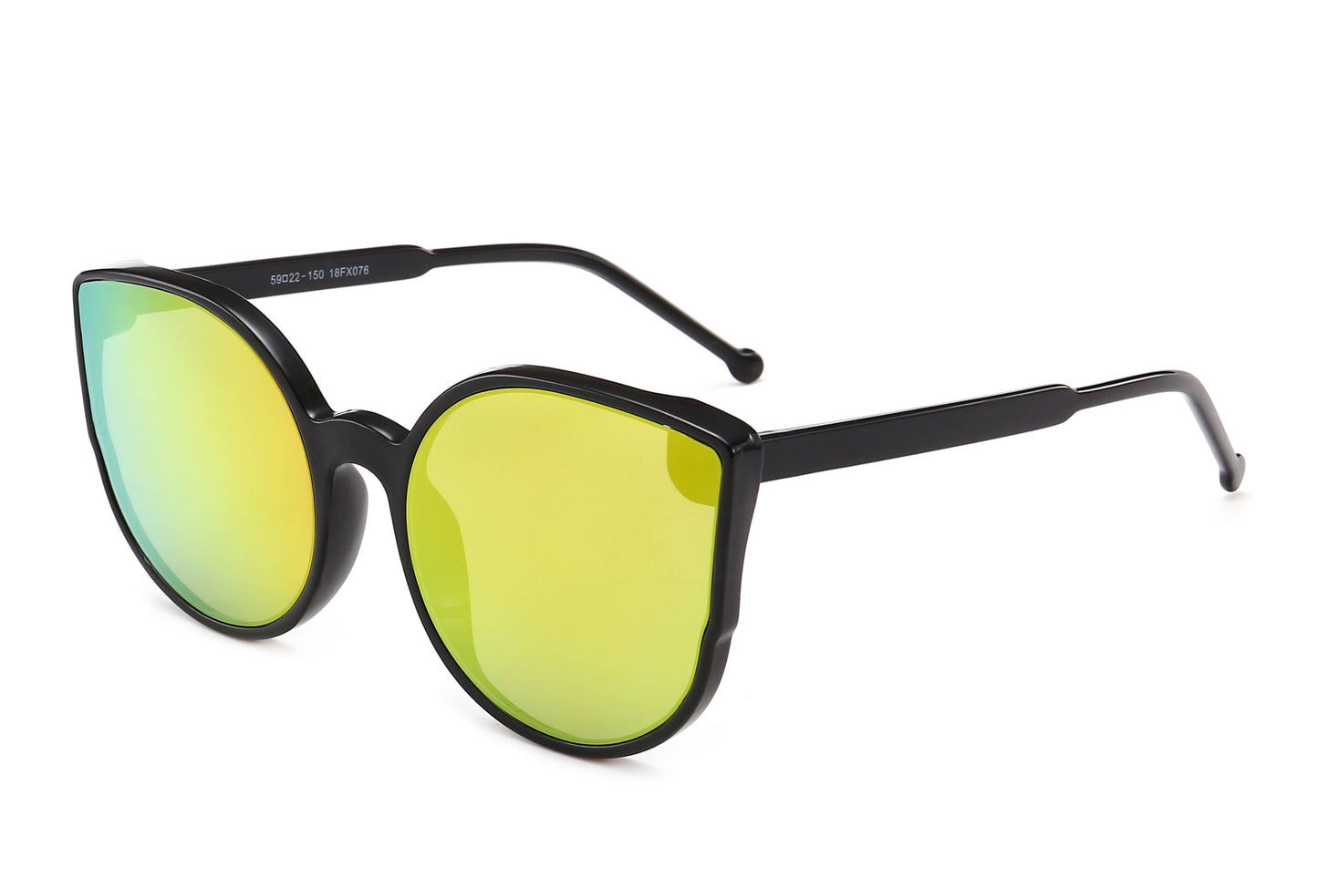 Cat Eye Mirrored Sunglasses