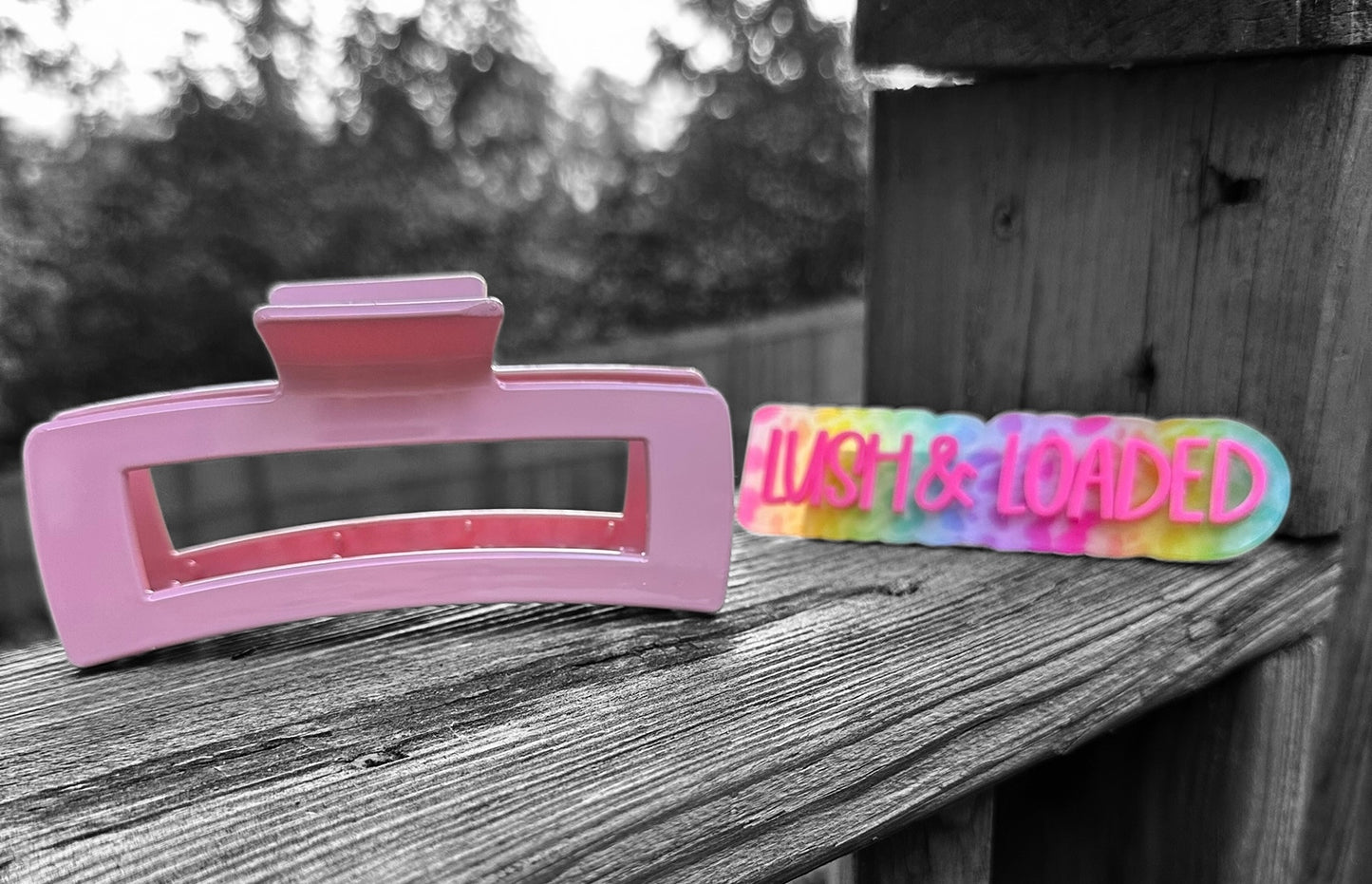 Glossy Jumbo Hair Claw