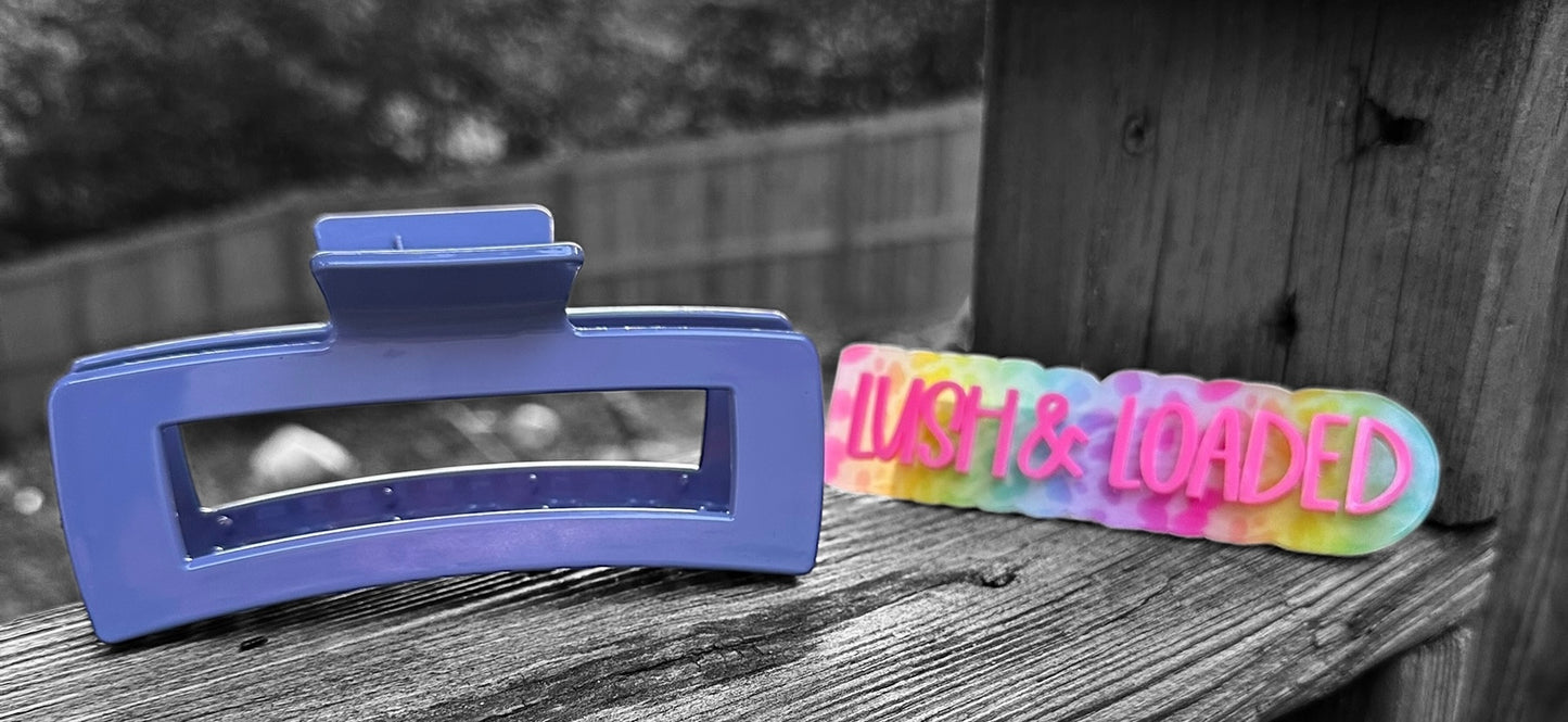 Glossy Jumbo Hair Claw