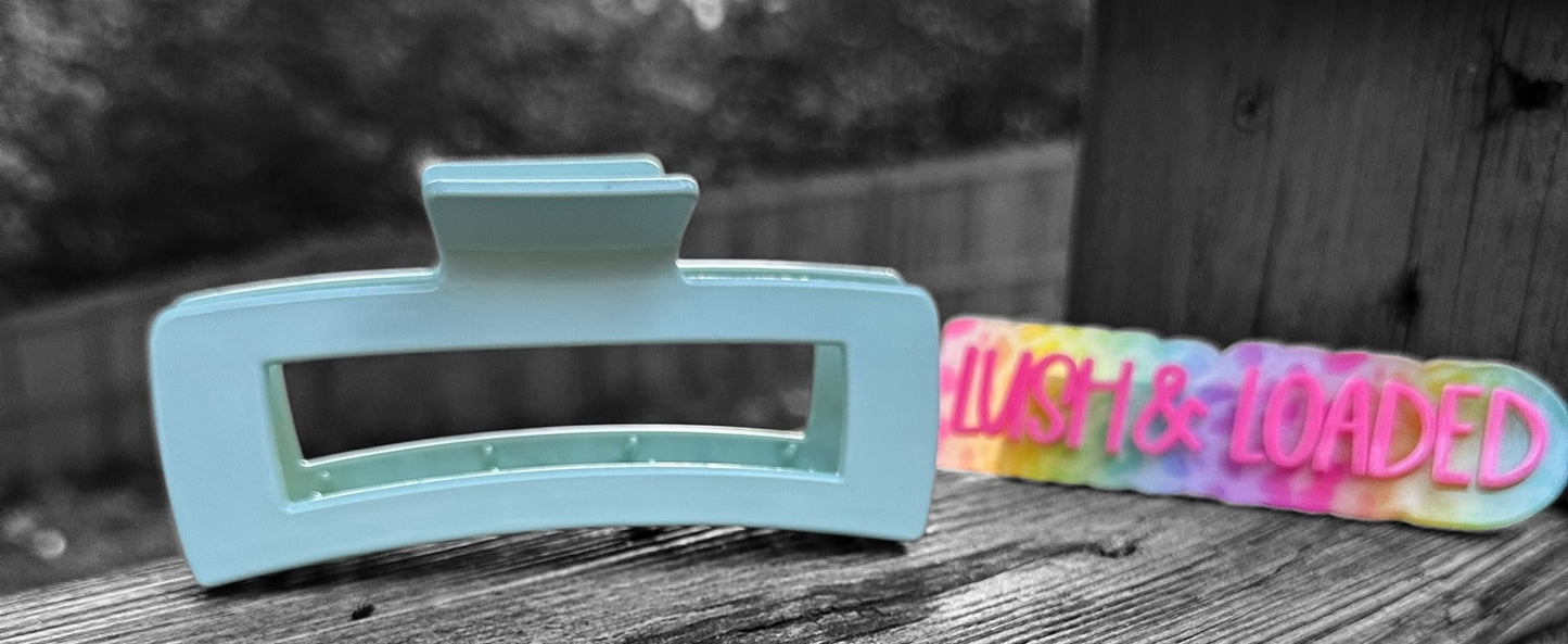 Glossy Jumbo Hair Claw