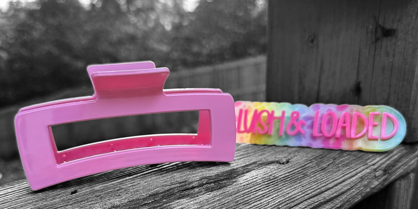 Glossy Jumbo Hair Claw