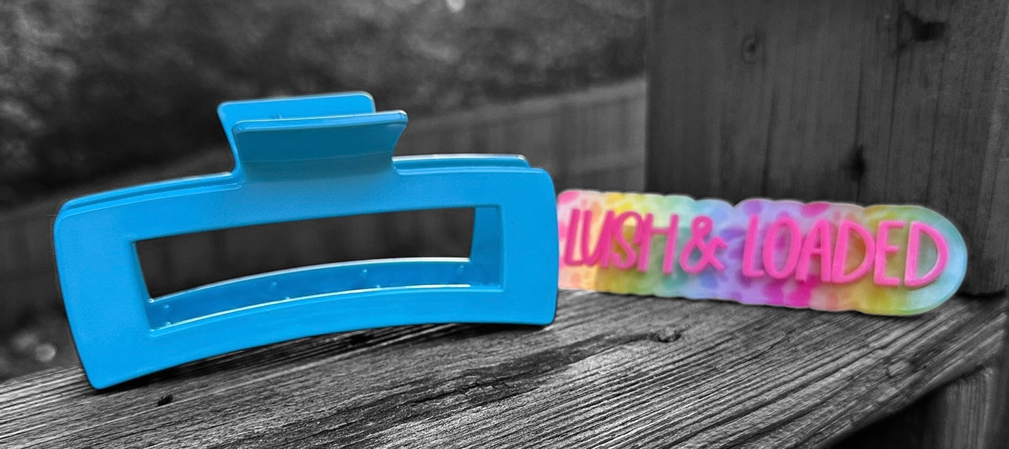 Glossy Jumbo Hair Claw