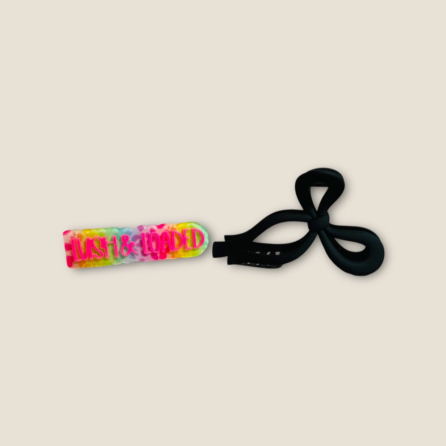 Elegant Bow Large Hair Clip