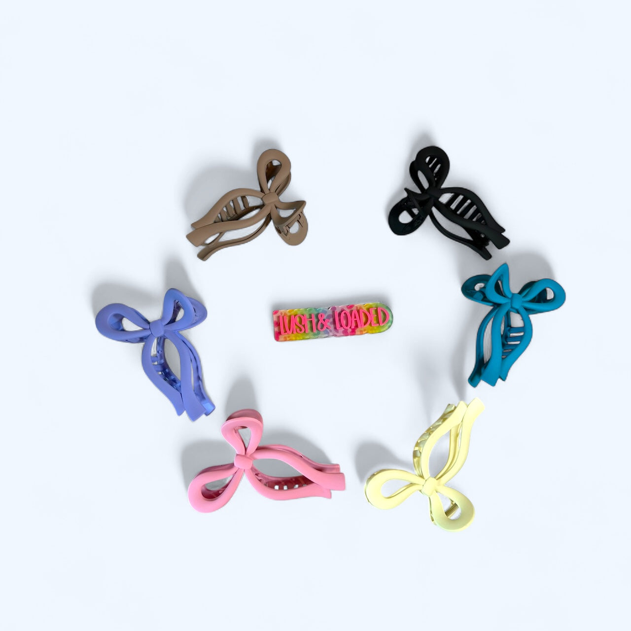 Elegant Bow Large Hair Clip