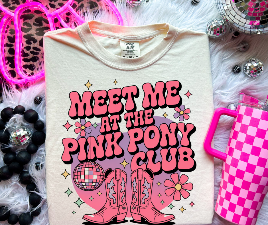 Pink Pony Cub Tee