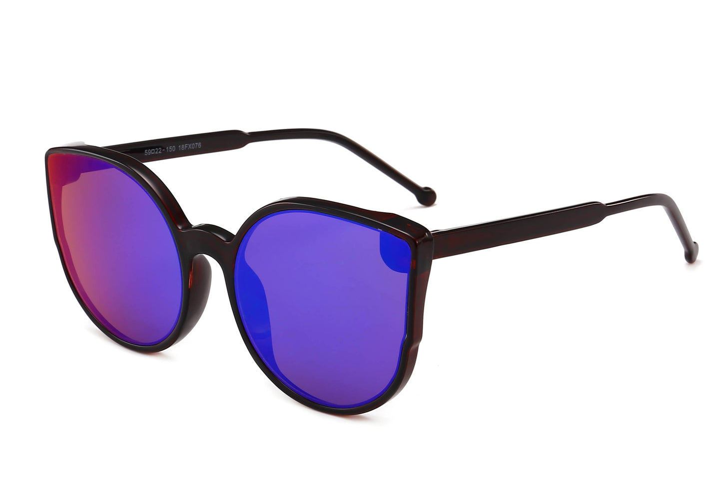 Cat Eye Mirrored Sunglasses