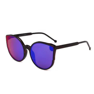 Cat Eye Mirrored Sunglasses
